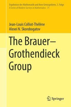 Couverture de l’ouvrage The Brauer–Grothendieck Group