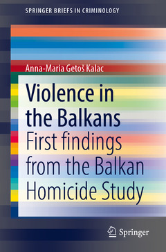 Couverture de l’ouvrage Violence in the Balkans