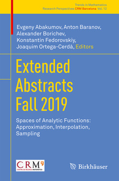 Couverture de l’ouvrage Extended Abstracts Fall 2019