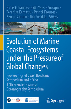 Couverture de l’ouvrage Evolution of Marine Coastal Ecosystems under the Pressure of Global Changes