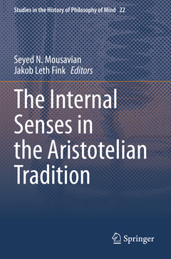 Couverture de l’ouvrage The Internal Senses in the Aristotelian Tradition