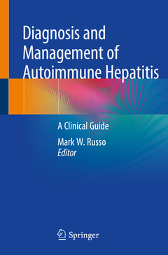 Couverture de l’ouvrage Diagnosis and Management of Autoimmune Hepatitis