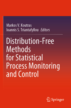 Couverture de l’ouvrage Distribution-Free Methods for Statistical Process Monitoring and Control