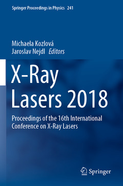 Couverture de l’ouvrage X-Ray Lasers 2018