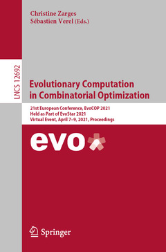 Cover of the book Evolutionary Computation in Combinatorial Optimization