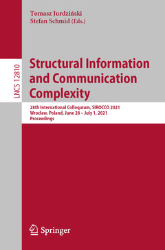 Couverture de l’ouvrage Structural Information and Communication Complexity