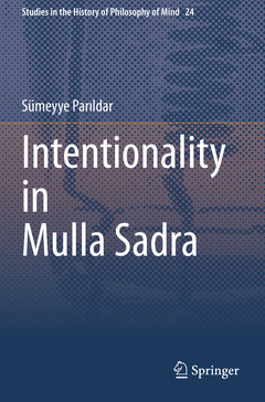 Couverture de l’ouvrage Intentionality in Mulla Sadra