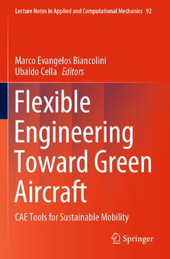 Couverture de l’ouvrage Flexible Engineering Toward Green Aircraft