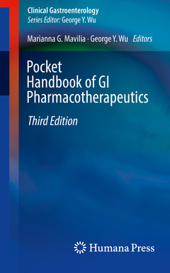 Couverture de l’ouvrage Pocket Handbook of GI Pharmacotherapeutics