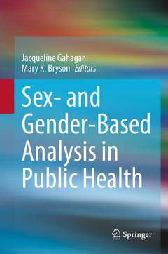 Cover of the book Sex- and Gender-Based Analysis in Public Health