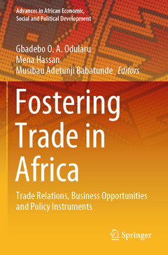 Couverture de l’ouvrage Fostering Trade in Africa