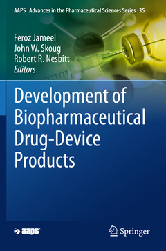 Couverture de l’ouvrage Development of Biopharmaceutical Drug-Device Products