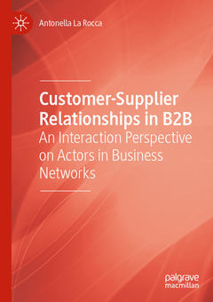 Couverture de l’ouvrage Customer-Supplier Relationships in B2B