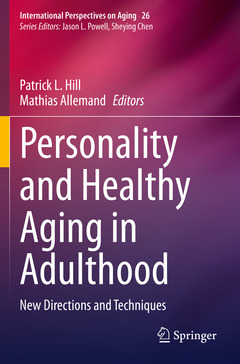 Cover of the book Personality and Healthy Aging in Adulthood