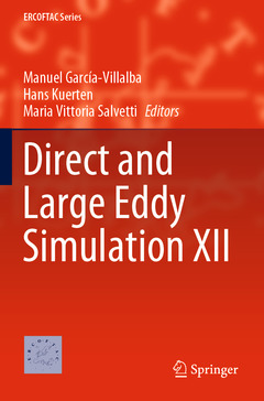 Cover of the book Direct and Large Eddy Simulation XII