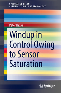 Cover of the book Windup in Control Owing to Sensor Saturation