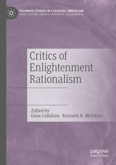 Cover of the book Critics of Enlightenment Rationalism