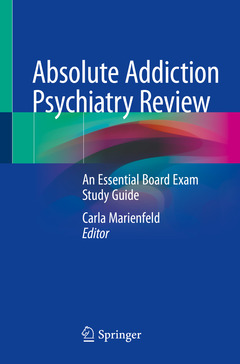 Couverture de l’ouvrage Absolute Addiction Psychiatry Review