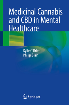 Couverture de l’ouvrage Medicinal Cannabis and CBD in Mental Healthcare