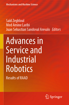Cover of the book Advances in Service and Industrial Robotics
