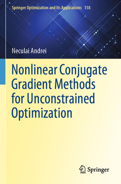 Couverture de l’ouvrage Nonlinear Conjugate Gradient Methods for Unconstrained Optimization