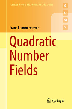 Couverture de l’ouvrage Quadratic Number Fields