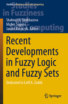 Couverture de l’ouvrage Recent Developments in Fuzzy Logic and Fuzzy Sets