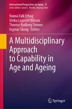 Couverture de l’ouvrage A Multidisciplinary Approach to Capability in Age and Ageing