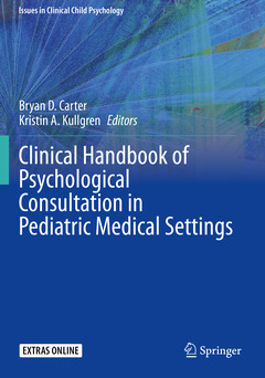 Cover of the book Clinical Handbook of Psychological Consultation in Pediatric Medical Settings