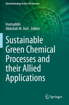 Couverture de l’ouvrage Sustainable Green Chemical Processes and their Allied Applications