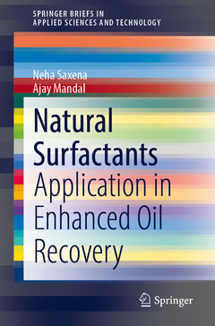 Couverture de l’ouvrage Natural Surfactants