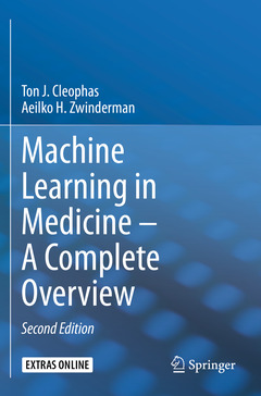 Couverture de l’ouvrage Machine Learning in Medicine – A Complete Overview