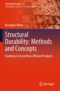 Couverture de l’ouvrage Structural Durability: Methods and Concepts