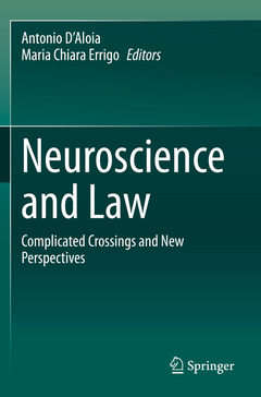 Couverture de l’ouvrage Neuroscience and Law