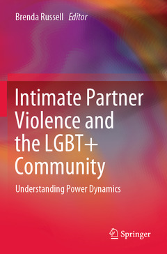 Couverture de l’ouvrage Intimate Partner Violence and the LGBT+ Community