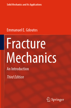 Couverture de l’ouvrage Fracture Mechanics