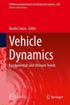 Couverture de l’ouvrage Vehicle Dynamics