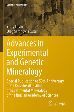 Couverture de l’ouvrage Advances in Experimental and Genetic Mineralogy