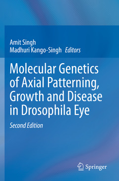 Couverture de l’ouvrage Molecular Genetics of Axial Patterning, Growth and Disease in Drosophila Eye