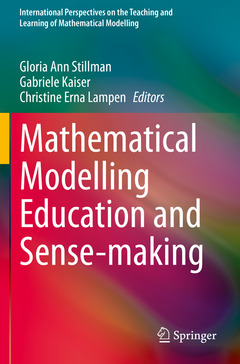 Couverture de l’ouvrage Mathematical Modelling Education and Sense-making