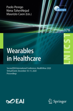 Couverture de l’ouvrage Wearables in Healthcare