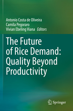 Couverture de l’ouvrage The Future of Rice Demand: Quality Beyond Productivity