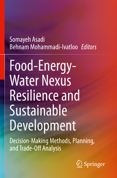 Couverture de l’ouvrage Food-Energy-Water Nexus Resilience and Sustainable Development
