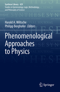 Couverture de l’ouvrage Phenomenological Approaches to Physics