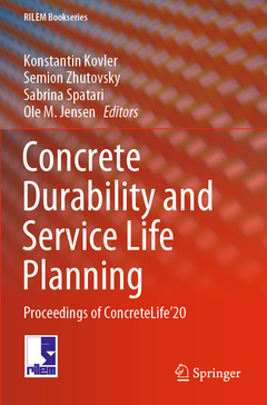 Couverture de l’ouvrage Concrete Durability and Service Life Planning