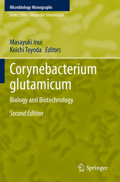 Couverture de l’ouvrage Corynebacterium glutamicum