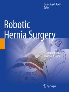 Couverture de l’ouvrage Robotic Hernia Surgery