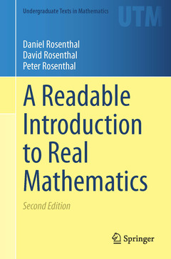 Couverture de l’ouvrage A Readable Introduction to Real Mathematics