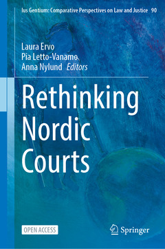 Couverture de l’ouvrage Rethinking Nordic Courts