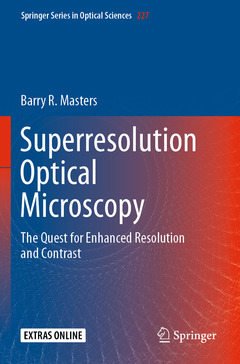 Couverture de l’ouvrage Superresolution Optical Microscopy
